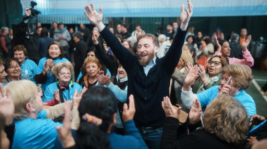 Federico Otermín y Sol Tischik encabezaron el encuentro “La Fuerza de los Jubilados en Comunidad”