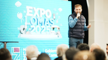 Federico Otermín y Sol Tischik anunciaron Expo Lomas 2025 junto a empresarios, emprendedores y artistas