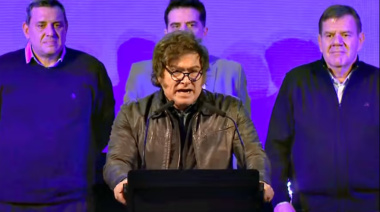 Javier Milei volvió a insultar a Axel Kicillof en un encendido discurso en La Plata