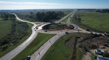 Avanzan las obras de repavimentación y mejora integral en la Ruta Provincial 6