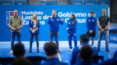 Lomas despidió a su delegación de atletas rumbo a los Juegos Bonaerenses