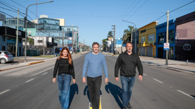 Pilar transforma su centro con la finalización del segundo tramo de la Ruta 8