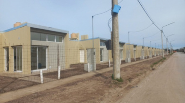 Avanza la construcción de viviendas en Coronel Dorrego