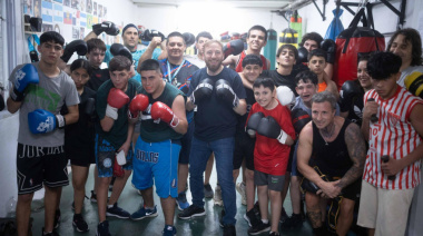 Otermín: “Los clubes de barrio son fundamentales para la comunidad”