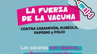 Campaña Nacional de vacunación en Lomas de Zamora