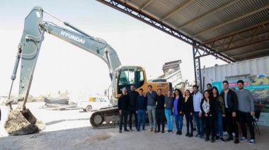 El barrio 17 de noviembre en proceso de urbanización