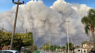 El incendio en Ramallo fue “por descuido o intencionalidad”