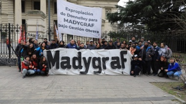 Marchan a la Legislatura bonaerense por la expropiación de una emblemática imprenta
