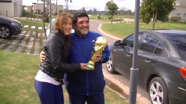 La réplica de la copa que levantó Messi es de Llavallol