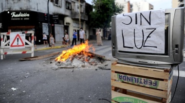 Casi 50 mil usuarios están sin luz en AMBA