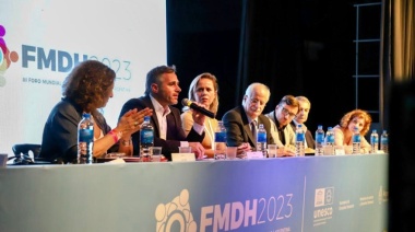 Achával en el Foro Mundial de DDHH