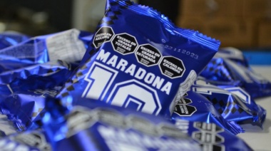 De Florencio Varela al país: lanzan un alfajor que le rinde homenaje a Maradona