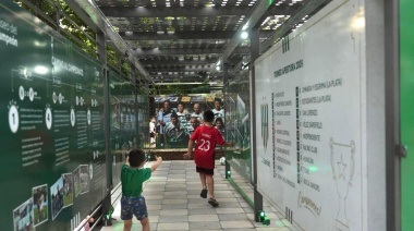 La renovada Plaza del Campeón se inauguró en Banfield