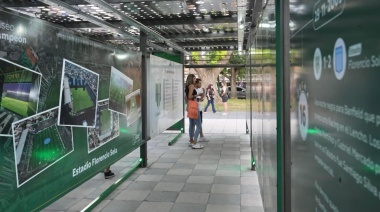 La renovada Plaza del Campeón se inauguró en Banfield