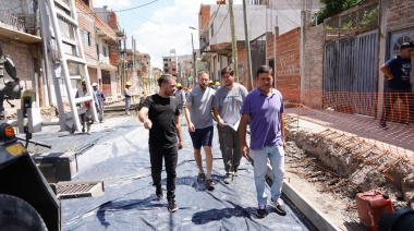 Otermín: “La obra pública significa progreso para la comunidad”