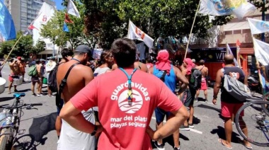 Mar del Plata sin guardavidas en uno de los días más calurosos del verano