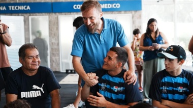 Otermín se reunió con deportistas lomenses