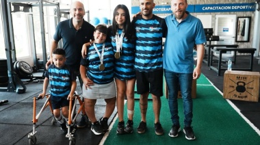 Otermín se reunió con deportistas lomenses