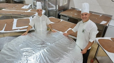 Mar del Plata: llega este domingo la degustación del alfajor gigante de 600 kilos