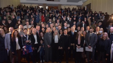 Con la presencia de Kicillof, asumieron las nuevas autoridades del Colegio de Abogacía de La Plata