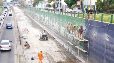 Avanza la obra del Paso Bajo Nivel de Temperley: ¿Por dónde circular?