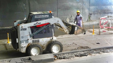 Avanza la obra del Paso Bajo Nivel de Temperley: ¿Por dónde circular?
