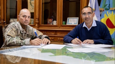 El Ejercito hará tareas de bacheo y mantenimiento en calles de Azul