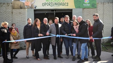 Arrancó el Mercado de Oportunidades en Escobar 