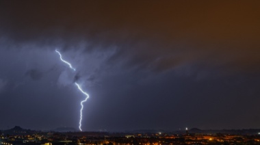 Alerta meteorológico por tormentas para el sur de la Provincia