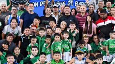 La provincia entregó materiales para obras en clubes de barrio