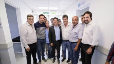 Kicillof inauguró un nuevo Centro de Atención Primaria de la Salud en Bragado