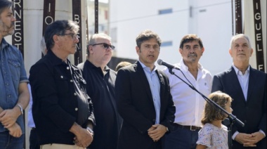 Kicillof encabezó un acto homenaje a excombatientes de Malvinas