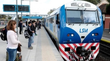 El tren San Martín funcionará con servicio reducido el fin de semana