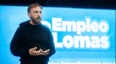 Federico Otermin y Sol Tischik presentaron la plataforma Empleo Lomas junto a empresarios y emprendedores locales