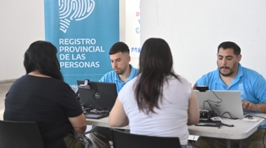 La Provincia realiza trámites registrales gratuitos en zonas afectadas por el temporal