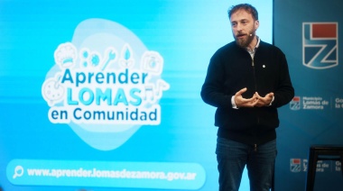 Federico Otermín y Sol Tischik presentaron Aprender Lomas, una plataforma de capacitación en oficios con salida laboral