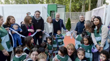 Katopodis inauguró un nuevo Centro de Desarrollo Infantil Ensenada