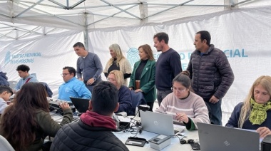 El Registro Provincial de las Personas continúa realizando trámites gratuitos en los municipios afectados