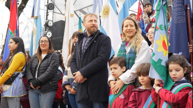 Turdera ya disfruta de su nueva plaza San Martín
