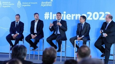 Sergio Massa: “El turismo es uno de los sectores vitales de desarrollo económico de la Argentina"