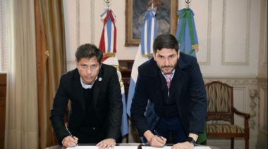 Ahora fue el turno de Pullaro: Kicillof sumó otra foto con un gobernador