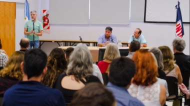 Juan Zabaleta formo parte del acto del día de la Memoria, Verdad y Justicia