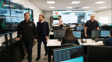 Otermín se reunió con el ministro de Seguridad bonaerense Javier Alonso