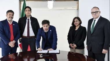 Kicillof firmó un convenio para promover la cooperación en el desarrollo del litio