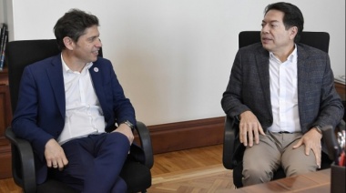 Kicillof cerró su visita a México con reuniones con funcionarios del Gabinete de la nueva presidenta