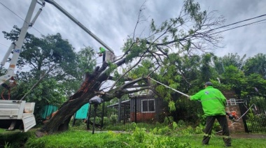 Pilar: Fuerte respuesta del Municipio frente al temporal