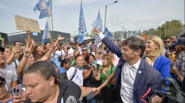 Kicillof: “La obra pública brinda la posibilidad de salir de una situación de postergación”