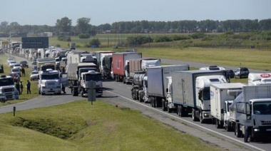Transportistas realizarán un paro el lunes con cortes en toda la provincia