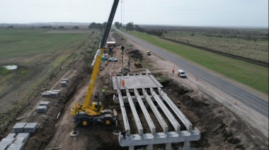 Provincia continúa con las obras de transformación en Autovía de la Ruta 11