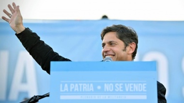 Kicillof va por la foto con el peronismo unido en un acto en San Vicente